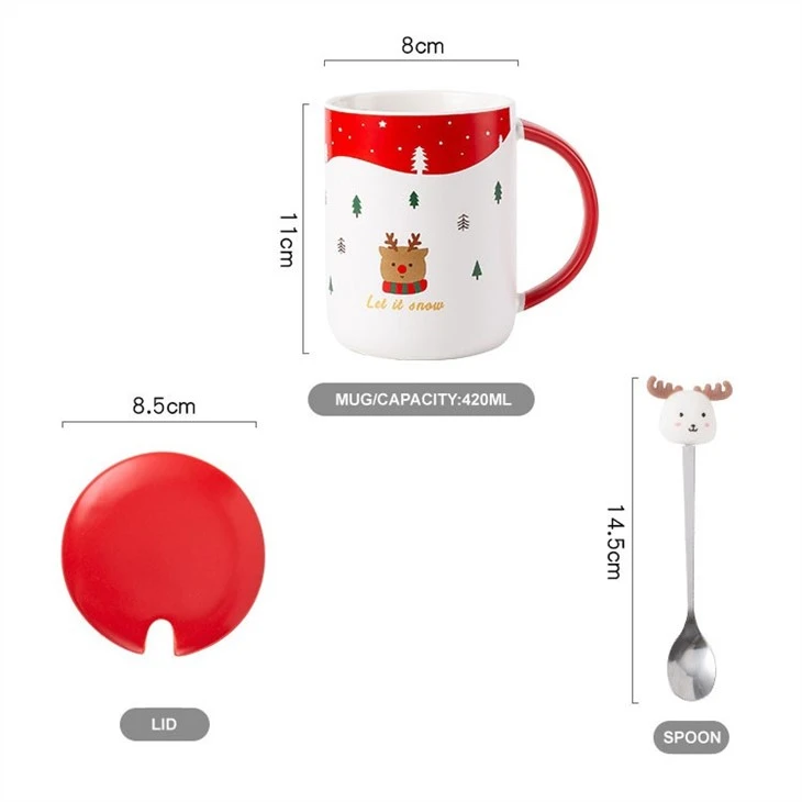 christmas mug with lid-4