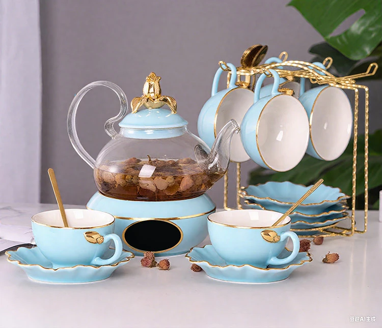 new product- ceramic and glass teapot with cup set new product- ceramic and glass teapot with cup set